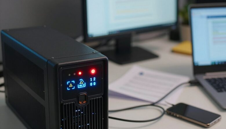 UPS beeping constantly