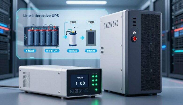 line-interactive vs online UPS